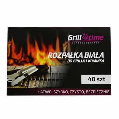 Rozpałka biała 40 kostek Grt