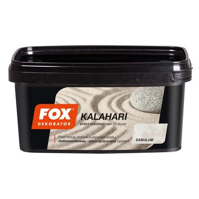 Farba dekoracyjna KALAHARI sabulum 1 l FOX