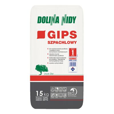 Gips Szpachlowy Dolina Nidy 15 kg