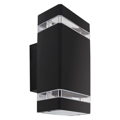 Lampa zewnętrzna BRUNO 2xGU10 D BLACK STRÜHM