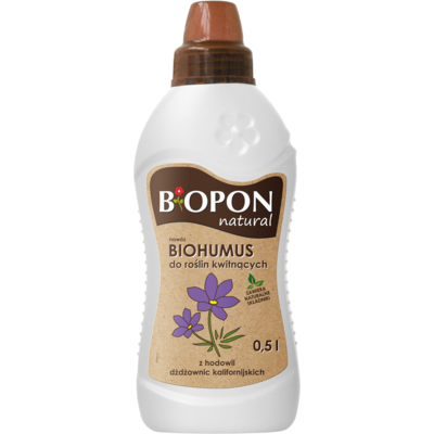 Nawóz do roślin kwitnących Biohumus 500 ml Bopon