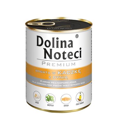 Karma mokra dla psa BOGATA W KACZKĘ 800 g Dolina Noteci