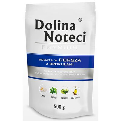 Karma mokra dla psa BOGATA W DORSZA 500 g Dolina Noteci