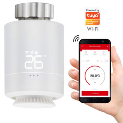 Głowica termostatyczna smart Wi-Fi ZigBee Tuya