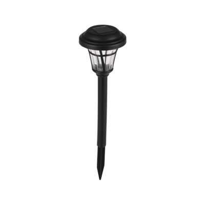 Lampa solarna LED czarna