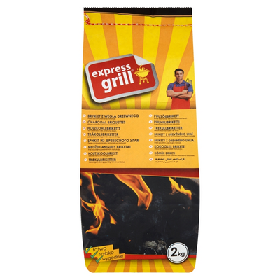 Brykiet z węgla drzewnego EXPRESSGRILL 2 kg