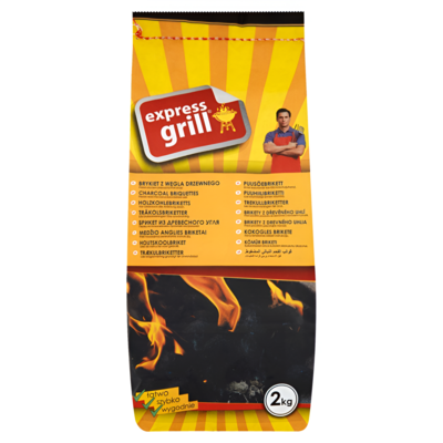 Brykiet z węgla drzewnego EXPRESSGRILL 2 kg