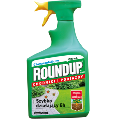 Roundup chodniki podjazdy 1000 ml