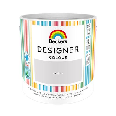 Farba lateksowa Beckers Designer Colour Bright 2,5 l