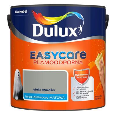 Farba lateksowa EasyCare Plamoodporna Efekt Szarości 2,5 l Dulux