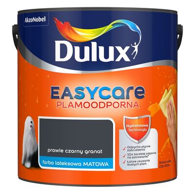 Farba lateksowa EasyCare Plamoodporna Prawie Czarny Granat 2,5 l Dulux