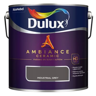 Farba ceramiczna AMBIANCE CERAMIC Industrial Grey 2,5 l Dulux