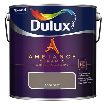 Farba ceramiczna AMBIANCE CERAMIC Rock Grey 2,5 l Dulux