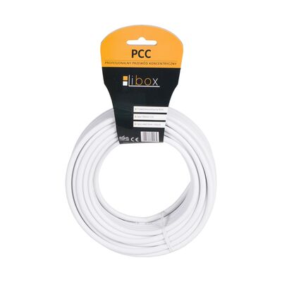 Kabel koncentryczny RG6U 15 m LIBOX PCC-15