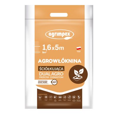 Agrowłóknina ściółkująca Agrimpex Dual-Agro 50g 1,6 x 5