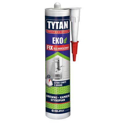 Klej montażowy ekologiczny ECO FIX 290 ml TYTAN PROFESSIONAL