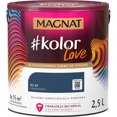 Farba #Kolor Love KL30 granatowy 2,5 l Magnat