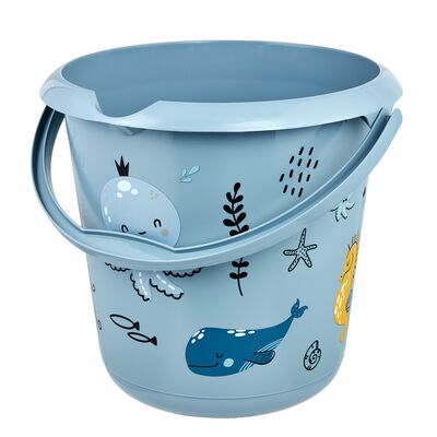 Wiadro deco ilvie sea life 10 l niebieskie keeeper