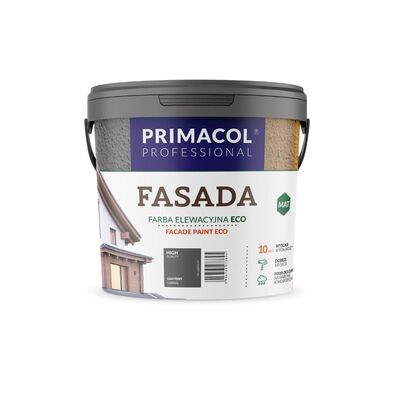 Farba Fasada Eco grafitowy 4,5 l Primacol