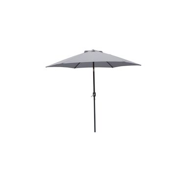 Parasol ogrodowy śr. 270 cm szary