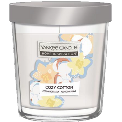 Świeca w szkle Yankee Candle Home Inspiration Cozy Cotton