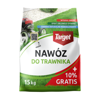 Nawóz do trawnika 15kg + 10% GRATIS Target