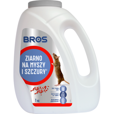 Ziarno na myszy i szczury 1 kg BROS