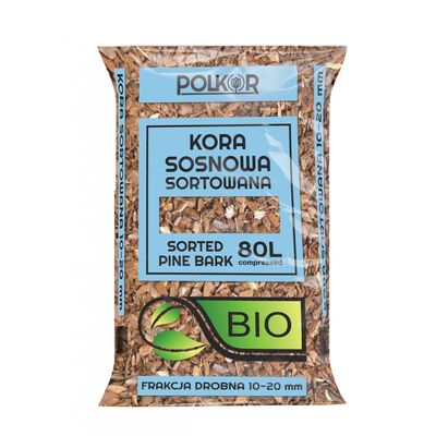 Kora sosnowa sortowana 80 l BIO 10-20